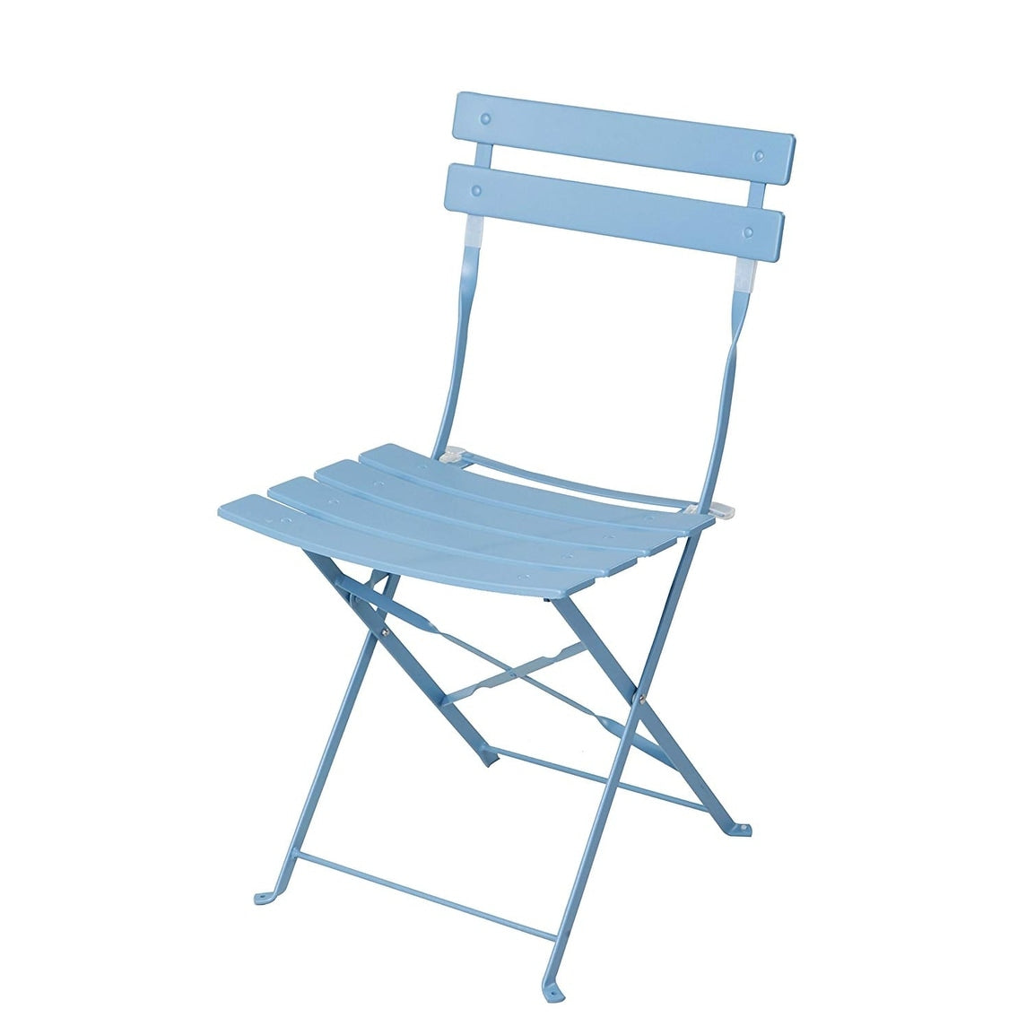 Set da bistrot per patio in acciaio di alta qualità da 3 pezzi Clihome Outdoor