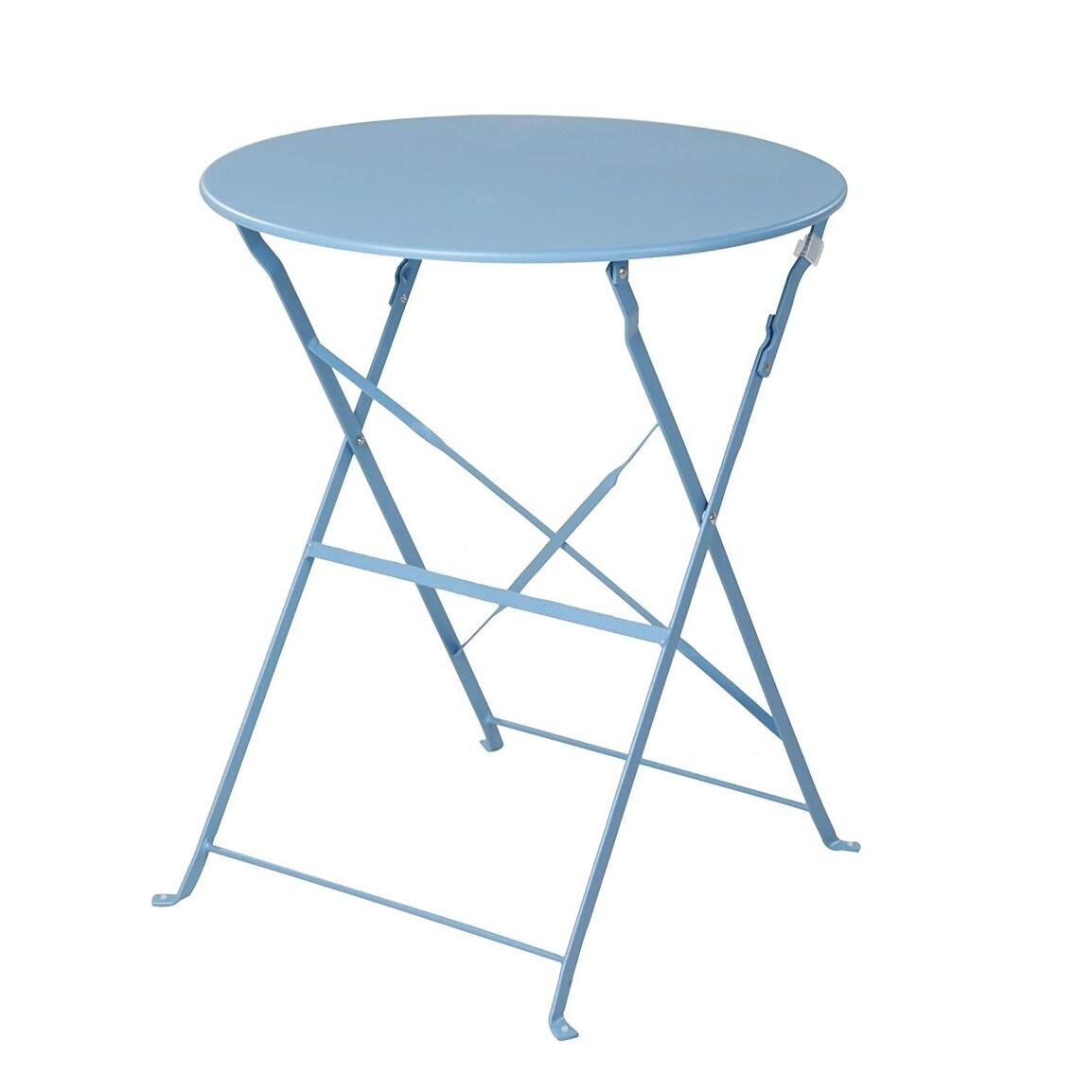 Set da bistrot per patio in acciaio di alta qualità da 3 pezzi Clihome Outdoor