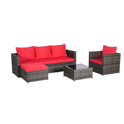 Set di mobili da giardino da 3 pezzi