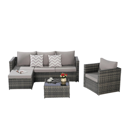 Set di mobili da giardino da 3 pezzi