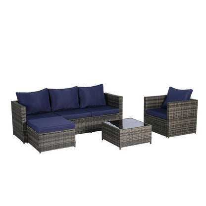 Set di mobili da giardino da 3 pezzi