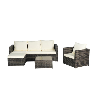 Set di mobili da giardino da 3 pezzi