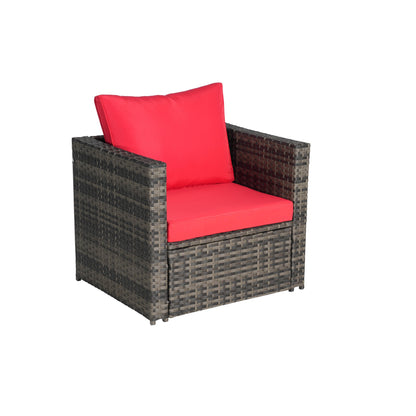 Set di mobili da giardino da 3 pezzi