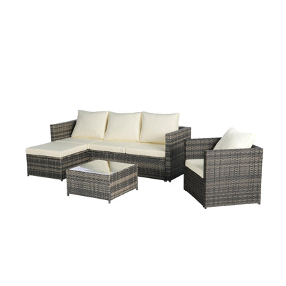 Set di mobili da giardino da 3 pezzi