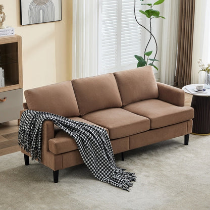 Divano a 3 posti - Tessuto traspirante, braccioli di supporto e gambe robuste