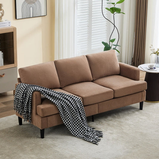 Divano a 3 posti - Tessuto traspirante, braccioli di supporto e gambe robuste