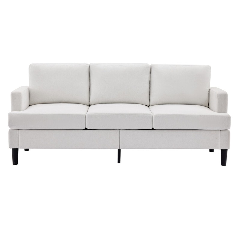 Divano a 3 posti - Tessuto traspirante, braccioli di supporto e gambe robuste