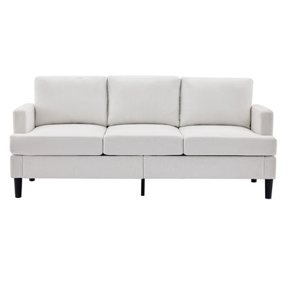 Divano a 3 posti - Tessuto traspirante, braccioli di supporto e gambe robuste