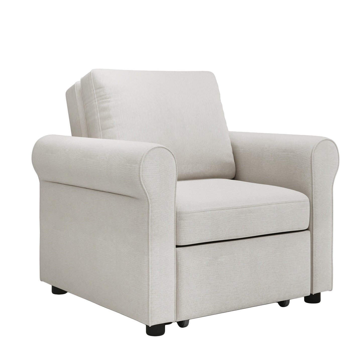 Divano letto regolabile 3 in 1, poltrona letto estraibile, letto pieghevole convertibile per soggiorno