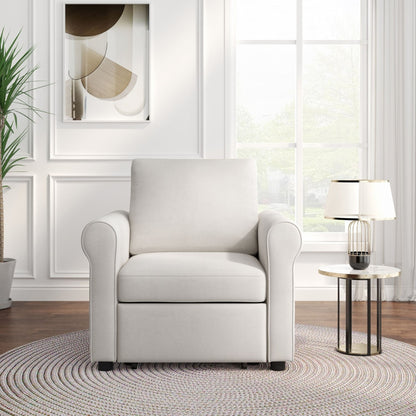 Divano letto regolabile 3 in 1, poltrona letto estraibile, letto pieghevole convertibile per soggiorno