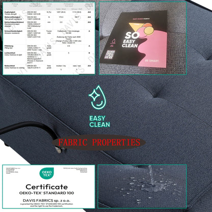 Poltrona letto trasformabile 3 in 1, divano reclinabile regolabile con altoparlanti Bluetooth, porte USB e cuscino morbido