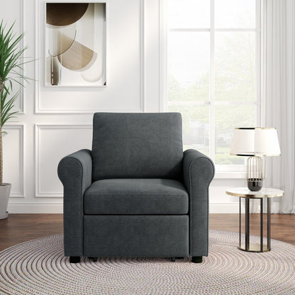 Divano letto 3 in 1, poltrona letto trasformabile, poltrona letto, poltrona relax