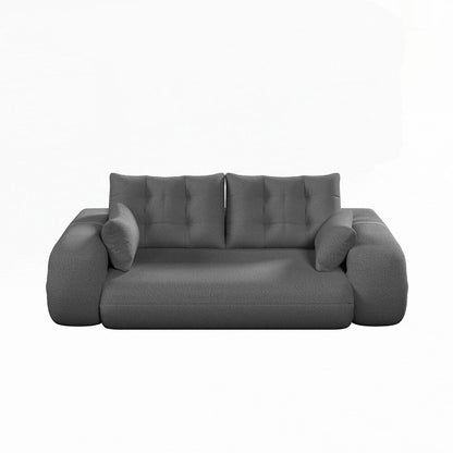 Divano letto imbottito in schiuma con tessuto Teddy 3 in 1