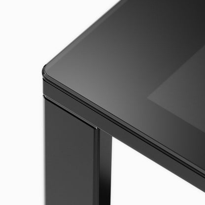 Set da patio in vimini da 3 pezzi con cuscino, set di sedie da esterno con tavolo in vetro, sedia in rattan, set da bistrot moderno