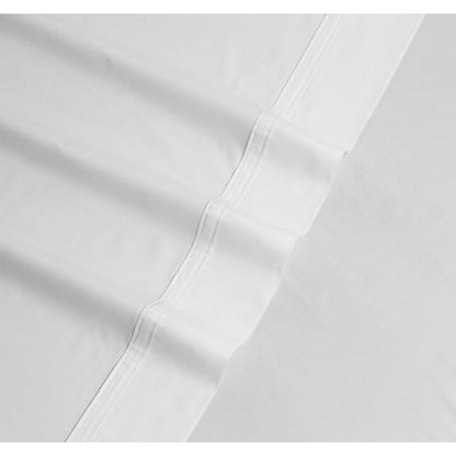 Set di lenzuola oversize in percalle di cotone 300 TC con tasca extra profonda