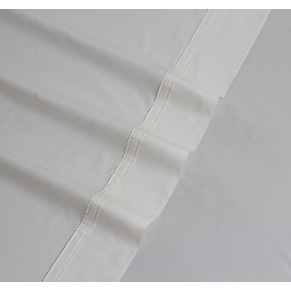 Set di lenzuola oversize in percalle di cotone 300 TC con tasca extra profonda