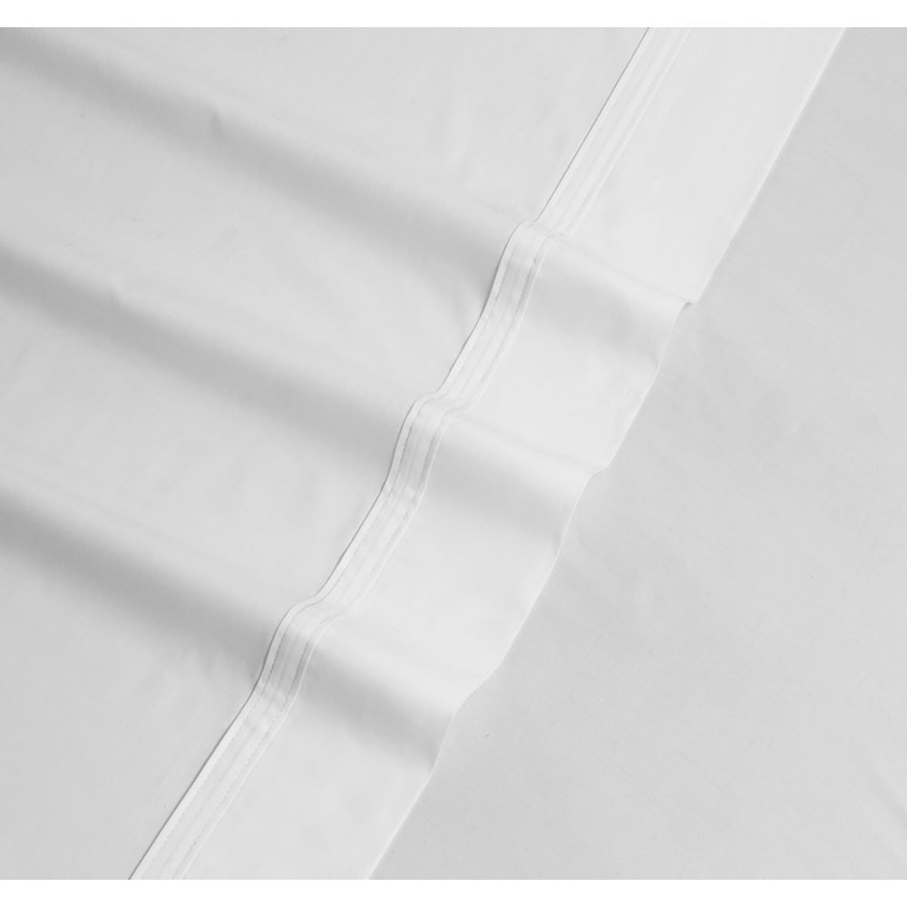 Set di lenzuola oversize in percalle di cotone 300 TC con tasca extra profonda