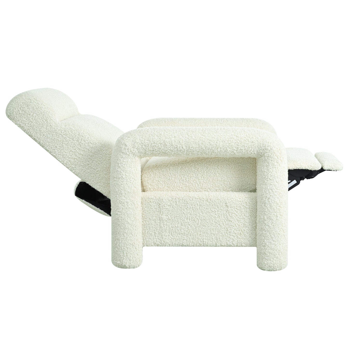 Poltrona reclinabile con schienale a spinta 31.25 imbottita