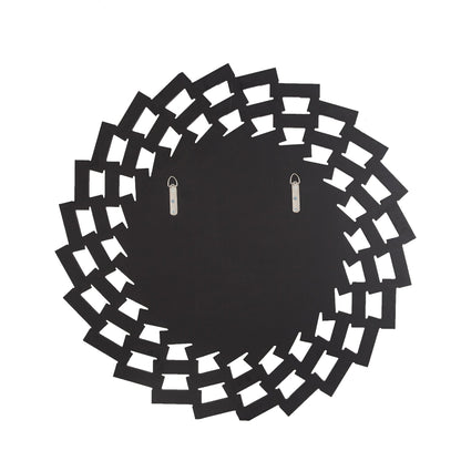 Specchio da parete a forma di raggio di sole, specchio decorativo rotondo