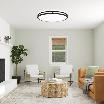 Plafoniera ovale da 32 pollici e 65 W con telecomando