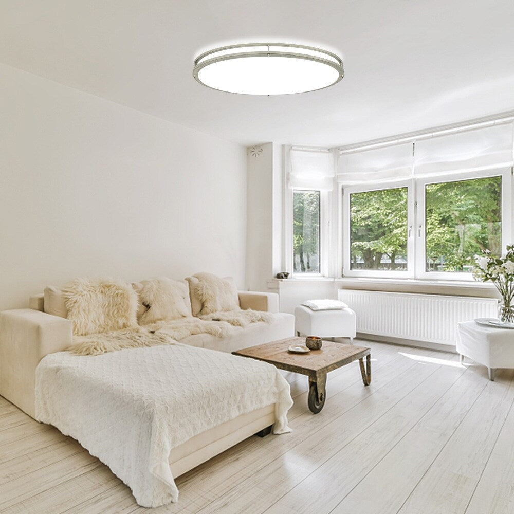 Plafoniera ovale da 32 pollici e 65 W con telecomando