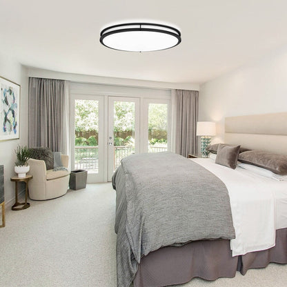 Plafoniera ovale da 32 pollici e 65 W con telecomando