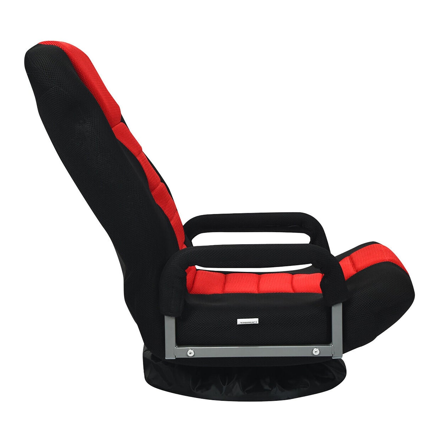 Sedia da gioco girevole a 360 gradi con schienale pieghevole e regolabile