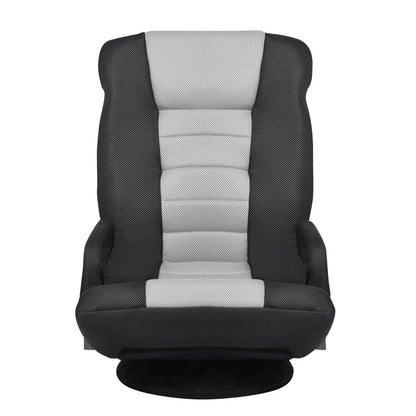 Sedia da gioco girevole a 360 gradi con schienale pieghevole e regolabile