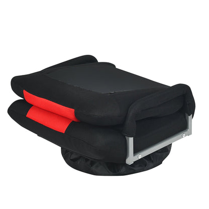 Sedia da gioco girevole a 360 gradi con schienale pieghevole e regolabile