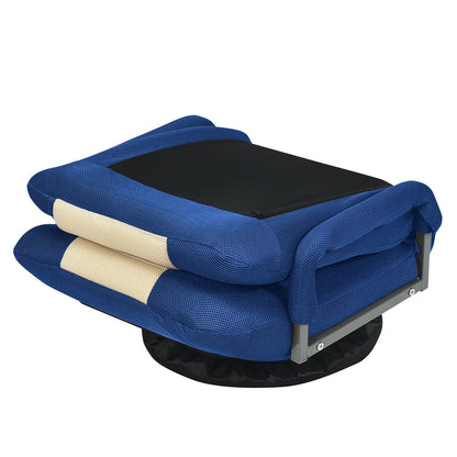 Sedia da gioco girevole a 360 gradi con schienale pieghevole e regolabile