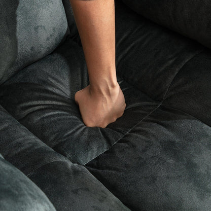 Poltrona reclinabile con massaggio manuale girevole a 360°, con calore e vibrazione