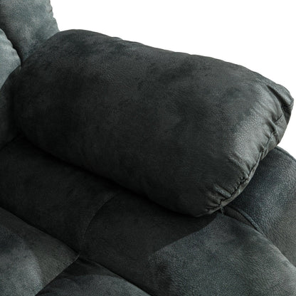 Poltrona reclinabile con massaggio manuale girevole a 360°, con calore e vibrazione