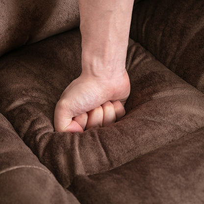 Poltrona reclinabile con massaggio manuale girevole a 360°, con calore e vibrazione