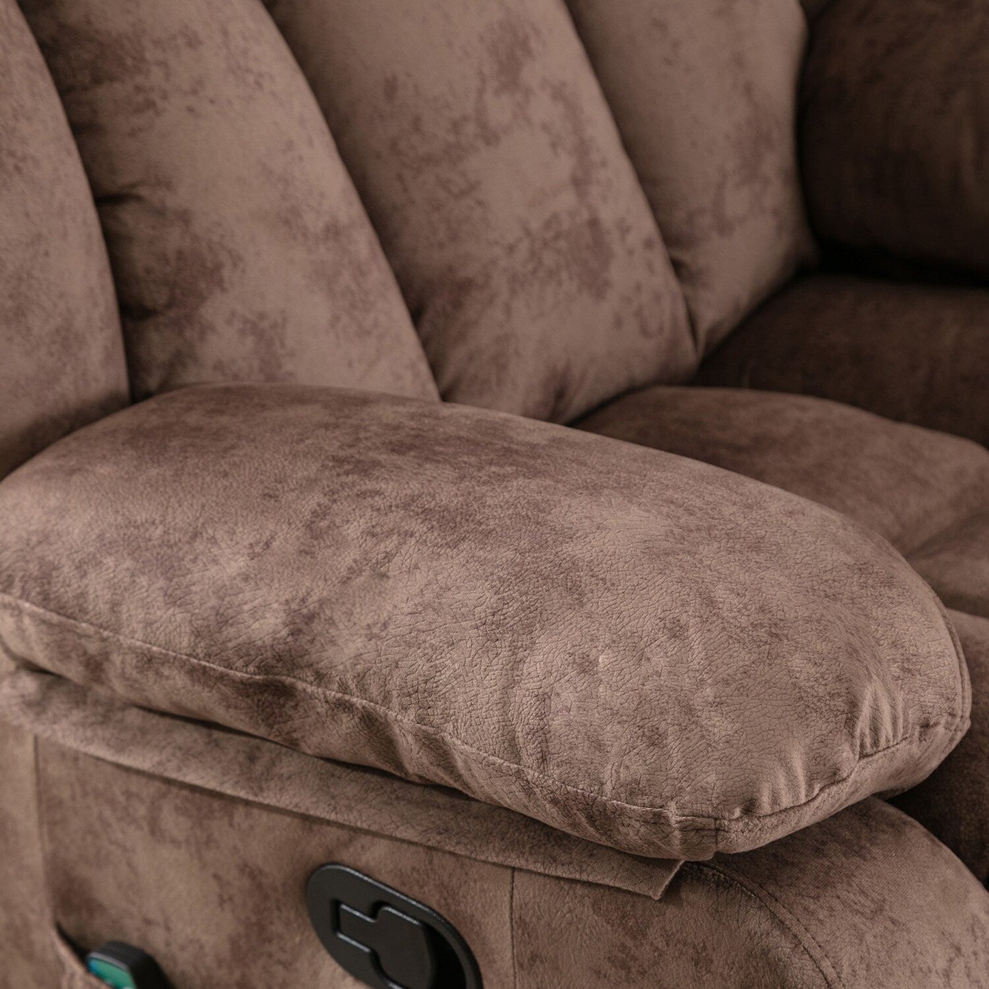 Poltrona reclinabile con massaggio manuale girevole a 360°, con calore e vibrazione