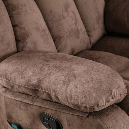 Poltrona reclinabile con massaggio manuale girevole a 360°, con calore e vibrazione