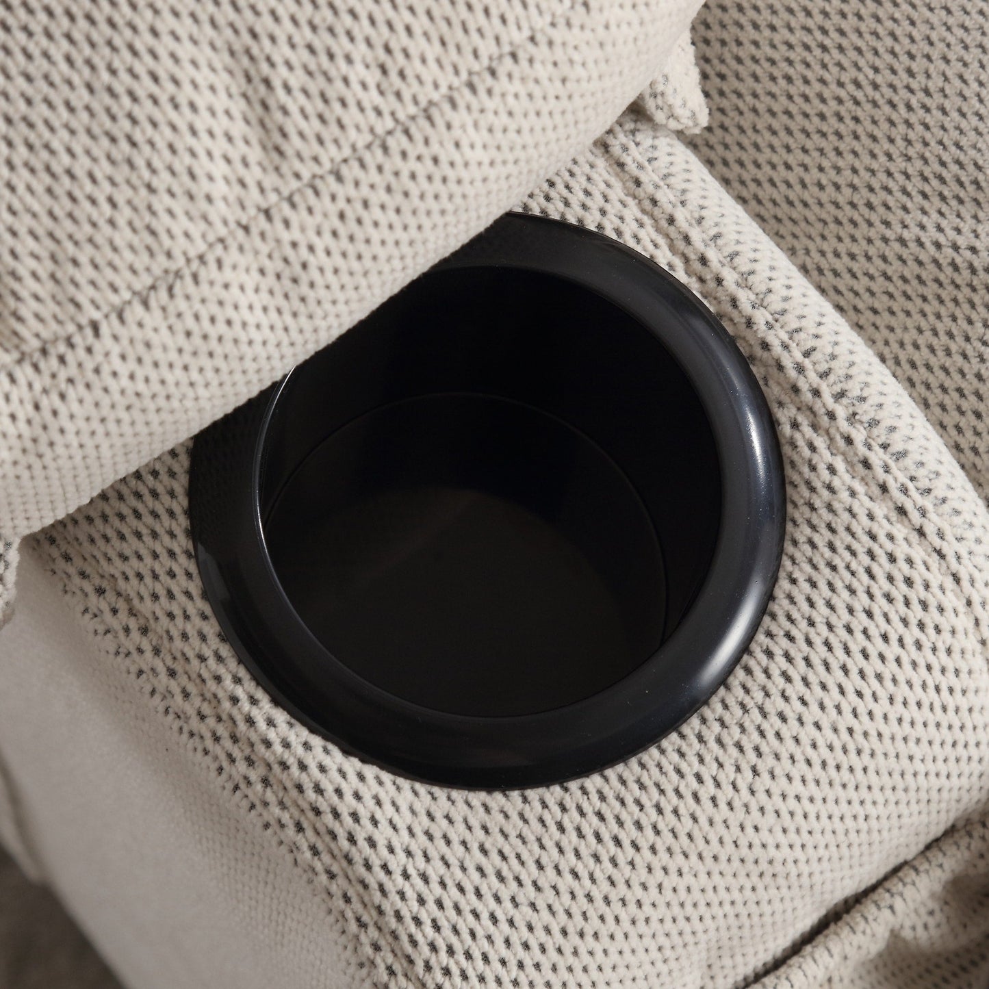 Poltrona reclinabile massaggiante riscaldata girevole a 360° con ricarica USB, portabicchieri, vano portaoggetti laterale e rivestimento in morbido pile