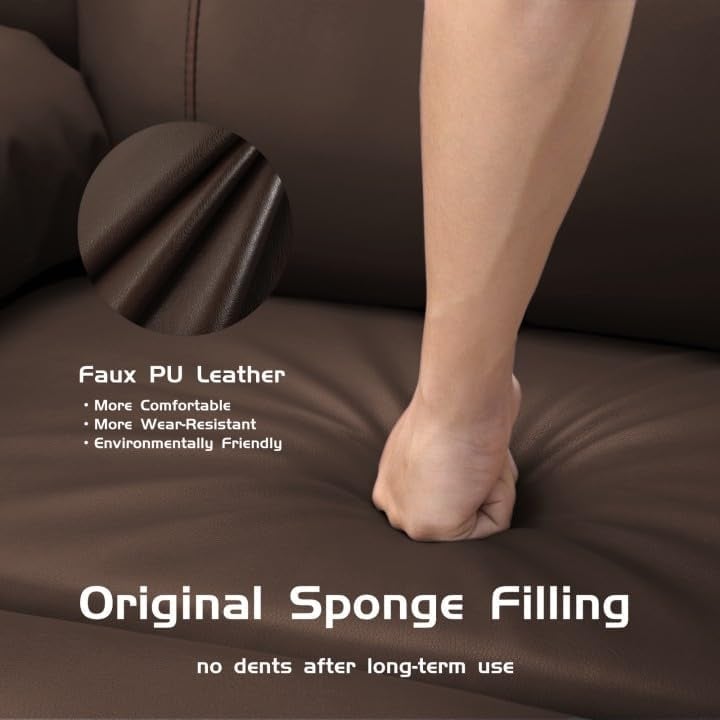 Poltrone reclinabili girevoli a 360° di grandi dimensioni con riscaldamento e massaggio