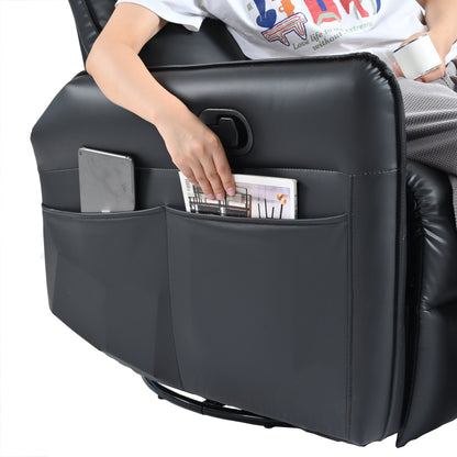 Poltrona reclinabile manuale girevole a 360° per soggiorno e camera da letto