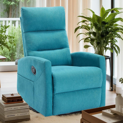 Poltrona reclinabile manuale girevole a 360° per soggiorno
