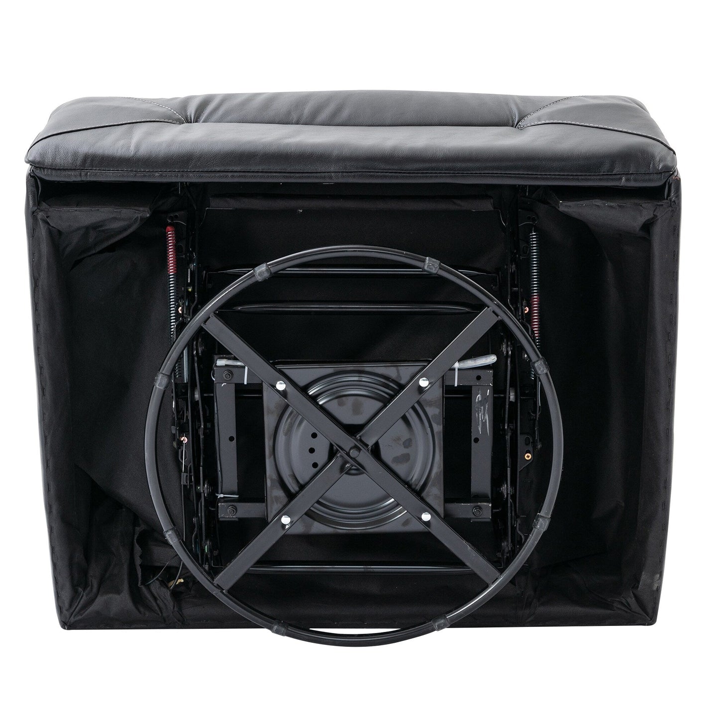 Poltrona reclinabile per home theater girevole e oscillante a 360°