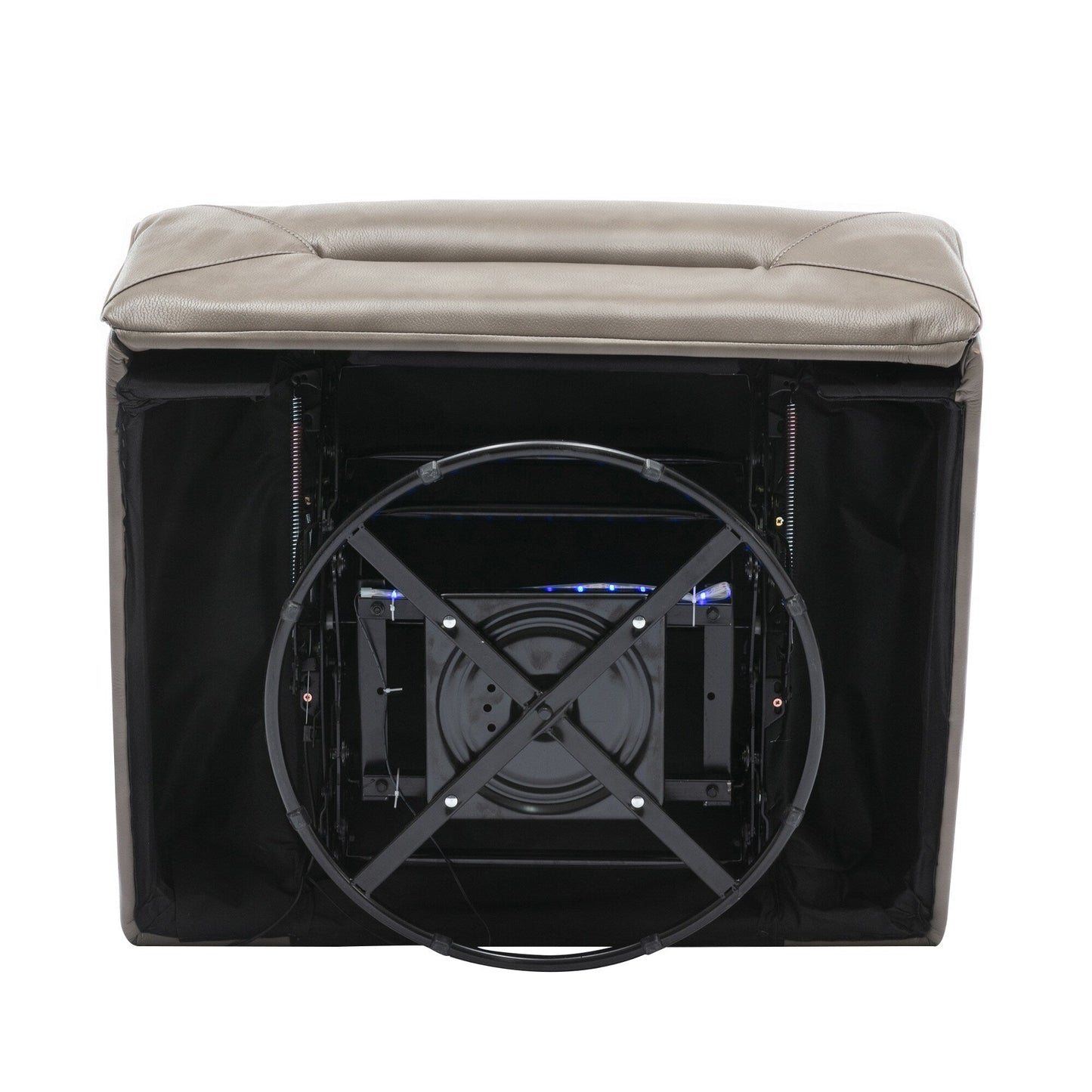 Poltrona reclinabile per home theater girevole e oscillante a 360°