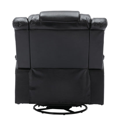 Poltrona reclinabile per home theater girevole e oscillante a 360°