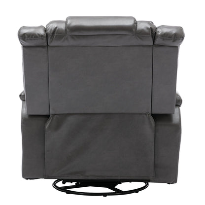 Poltrona reclinabile per home theater girevole e oscillante a 360°