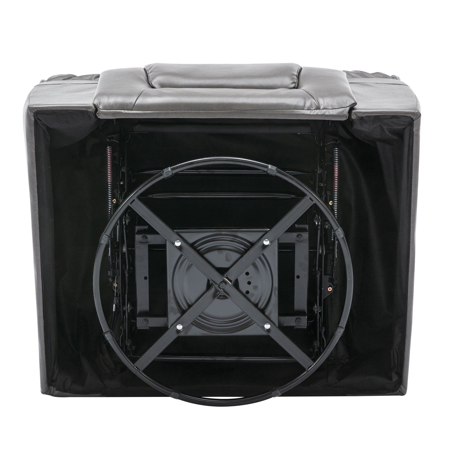 Poltrona reclinabile per home theater girevole e oscillante a 360°