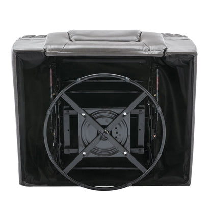 Poltrona reclinabile per home theater girevole e oscillante a 360°