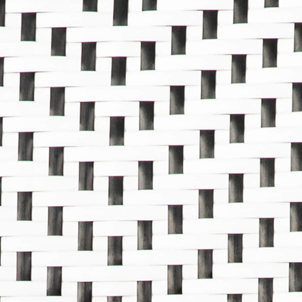 Set da bistrot pieghevole in rattan PE per interni/esterni da 3 pezzi