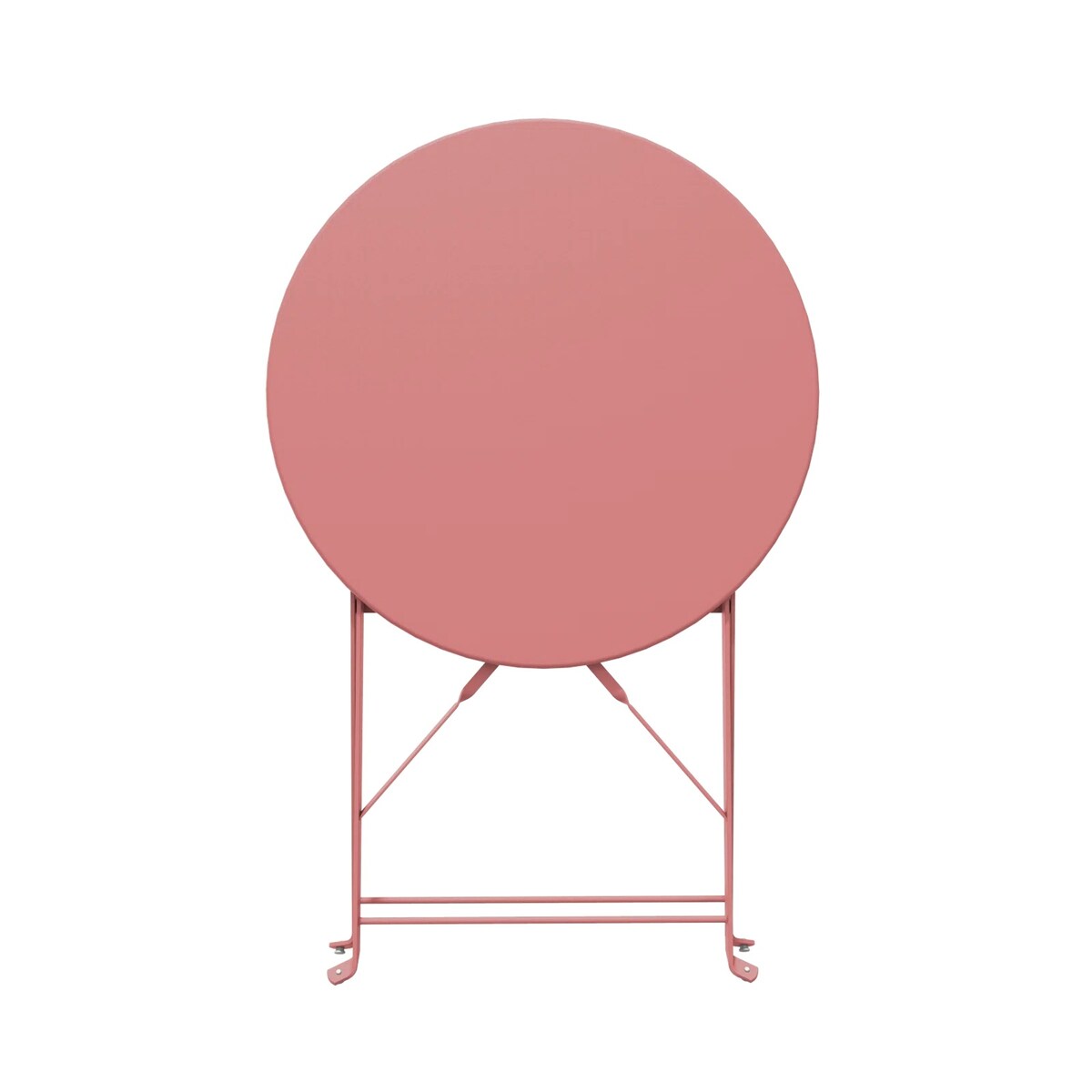 Set da bistrot pieghevole in metallo da 3 pezzi, set da conversazione per esterni/interni resistente alle intemperie per patio, cortile, giardino