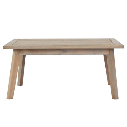 Set da conversazione in legno per 4 persone con cuscini e posti a sedere all'aperto