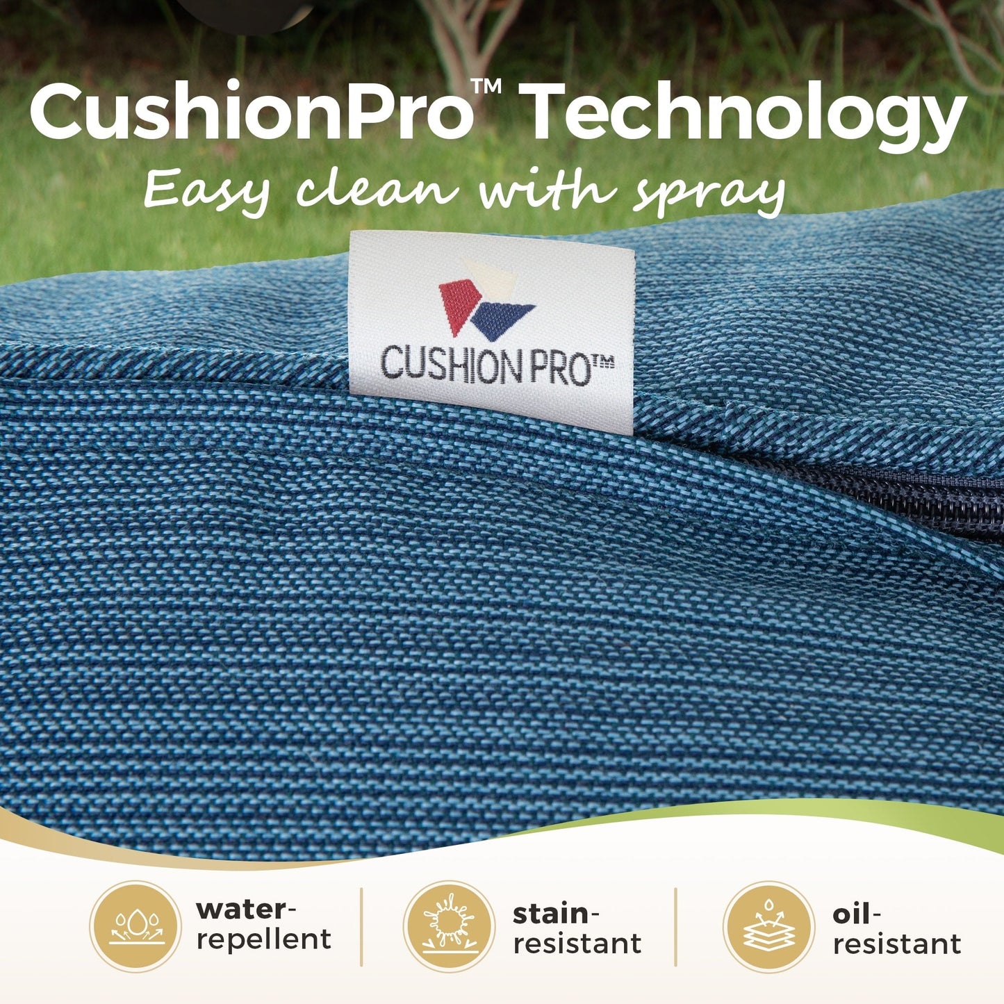 MAISON ARTS Set da conversazione per patio da 4/5 pezzi, set di divani con 2 poltrone singole, 1 divano a 3 posti e tavolino/pouf