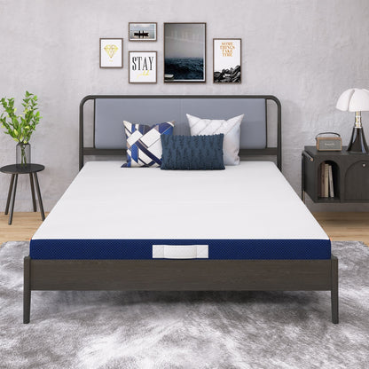 Materasso in memory foam rinfrescante pieghevole in tre parti da 4 pollici